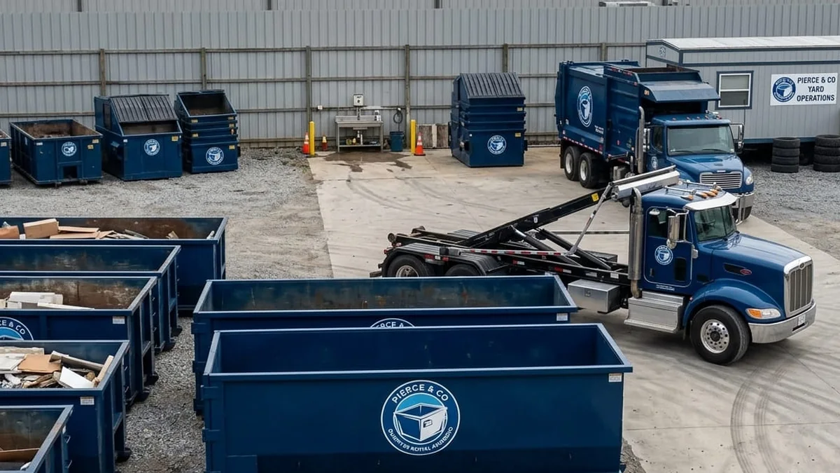 Pierce & Co Dumpster Rental Asheboro serving Asheboro and the Asheboro area